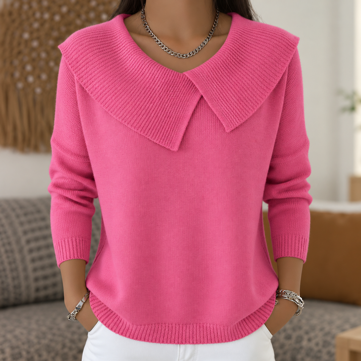 Beverly | Cozy Cowl Neck Sweater