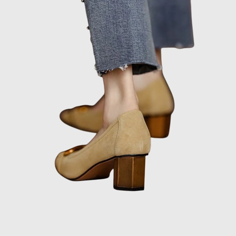 Faineog - Comfort Patent Heels