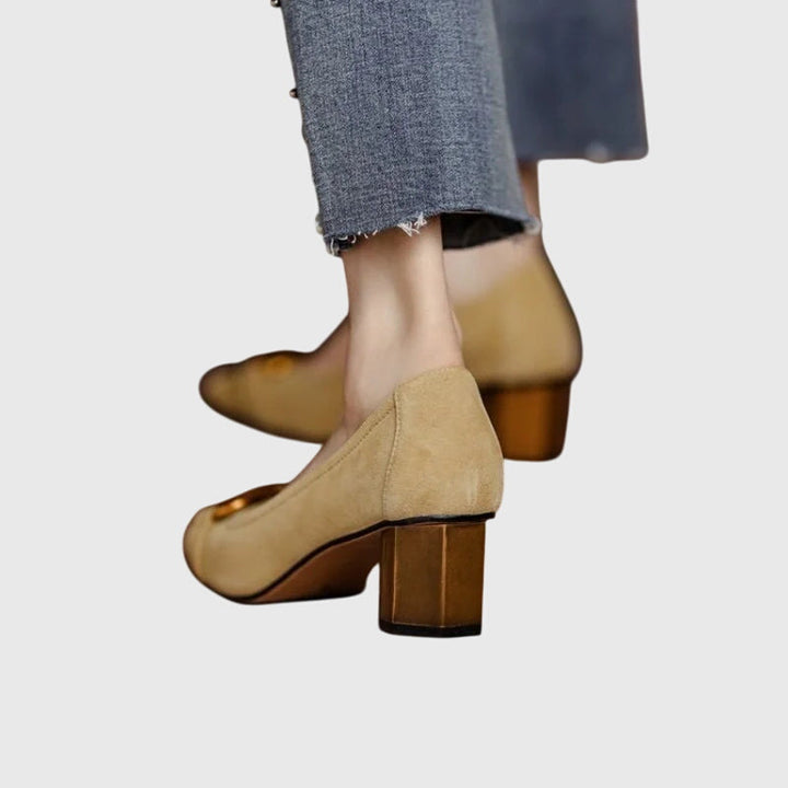Faineog - Comfort Patent Heels