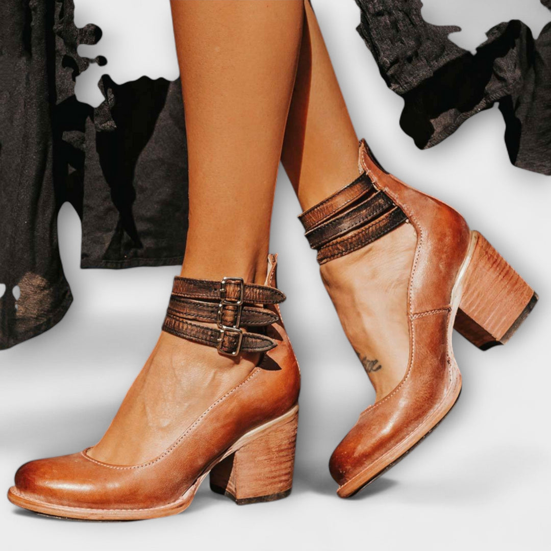 Oona | Women's Shoes with Triple Strap