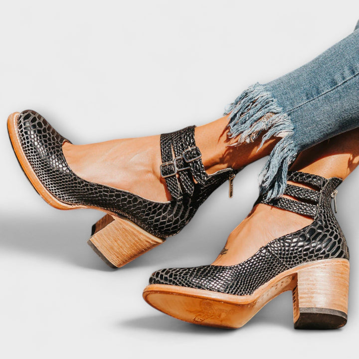 Oona | Women's Shoes with Triple Strap
