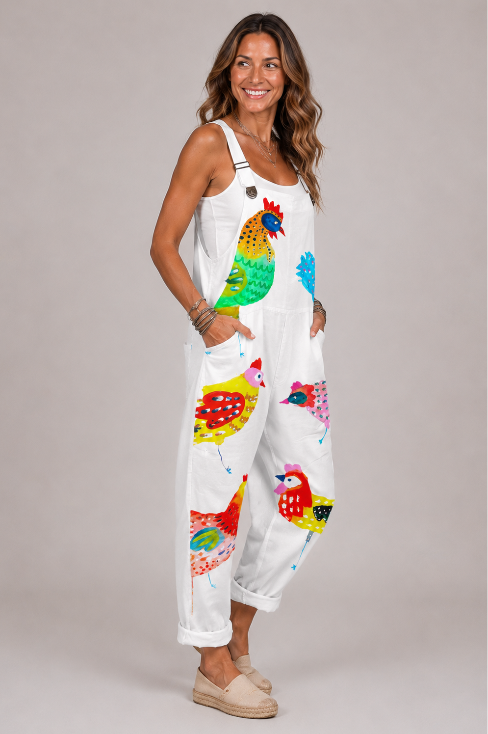 Matilde - Monkey with colorful birds