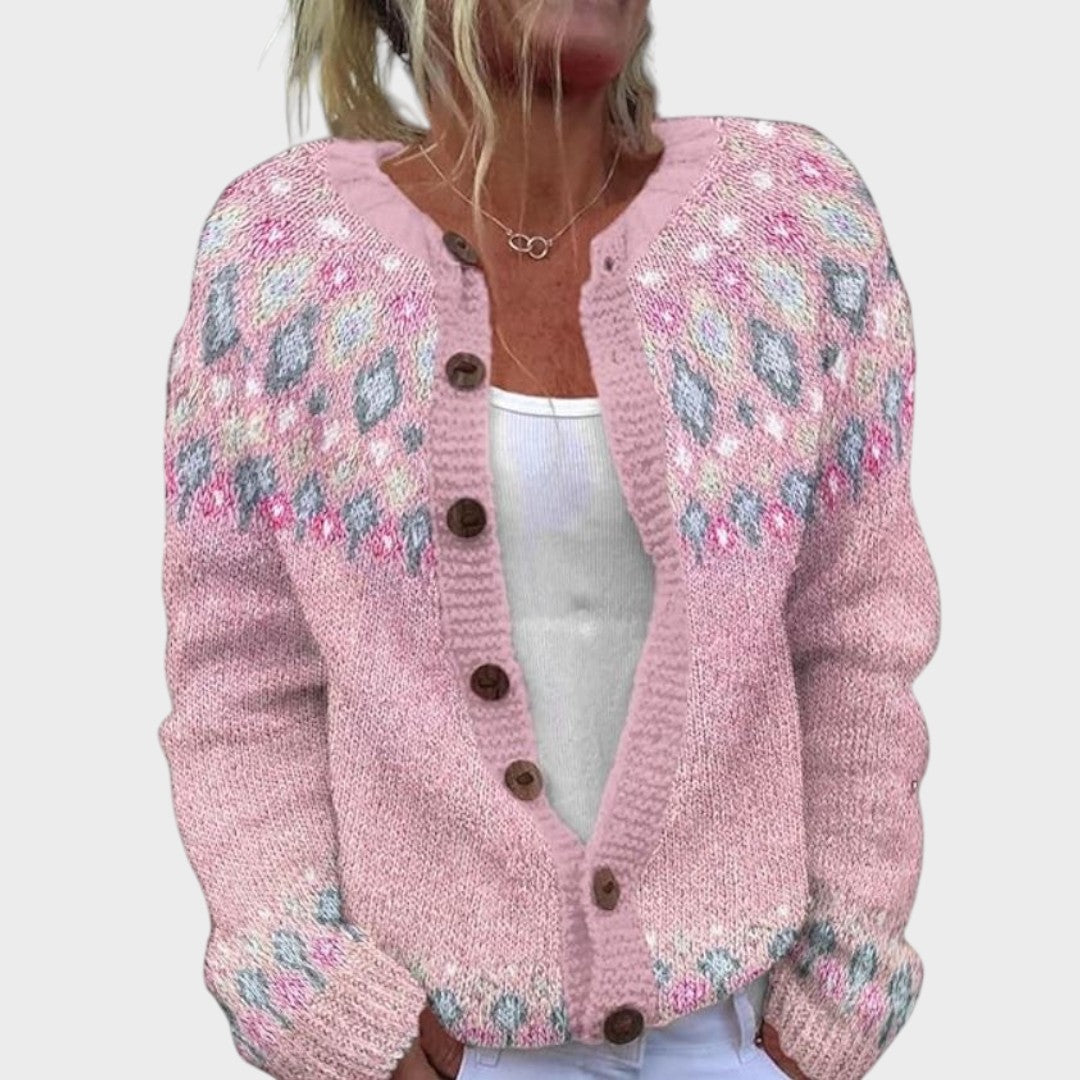 Daniela - Autumn Floral Cardigan