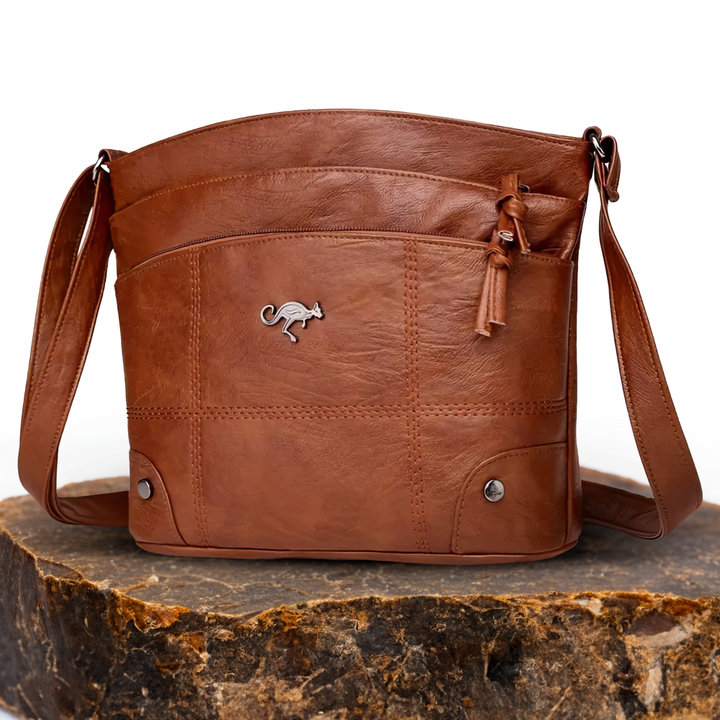 Georgina™ | Faux Leather Crossbody Bag