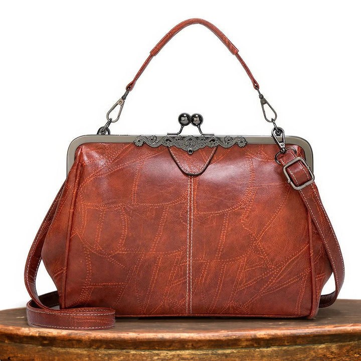 Eleanor™ | Vintage Vegan Leather Handbag