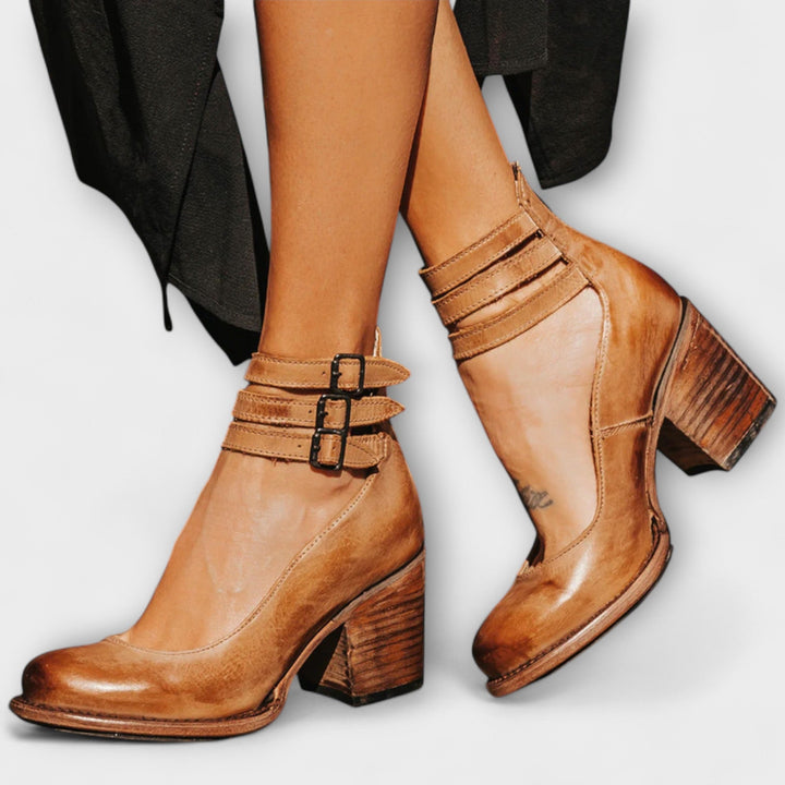Oona | Women's Shoes with Triple Strap