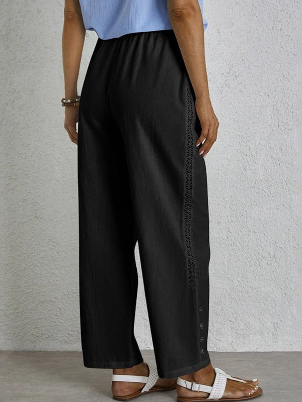 Sophie | Relaxed Trousers with Buttons