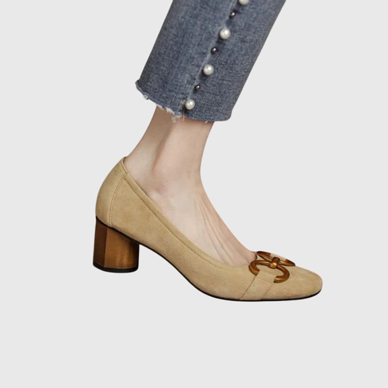 Faineog - Comfort Patent Heels
