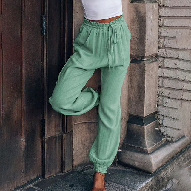 Luise | Elegant Trousers with Drawstring