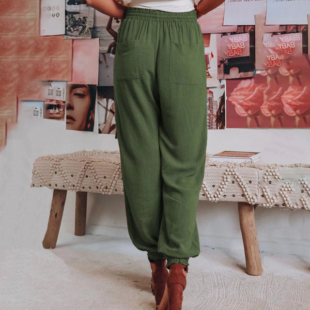 Luise | Elegant Trousers with Drawstring
