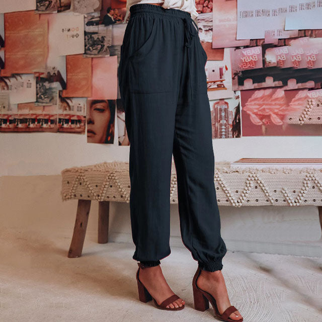 Luise | Elegant Trousers with Drawstring