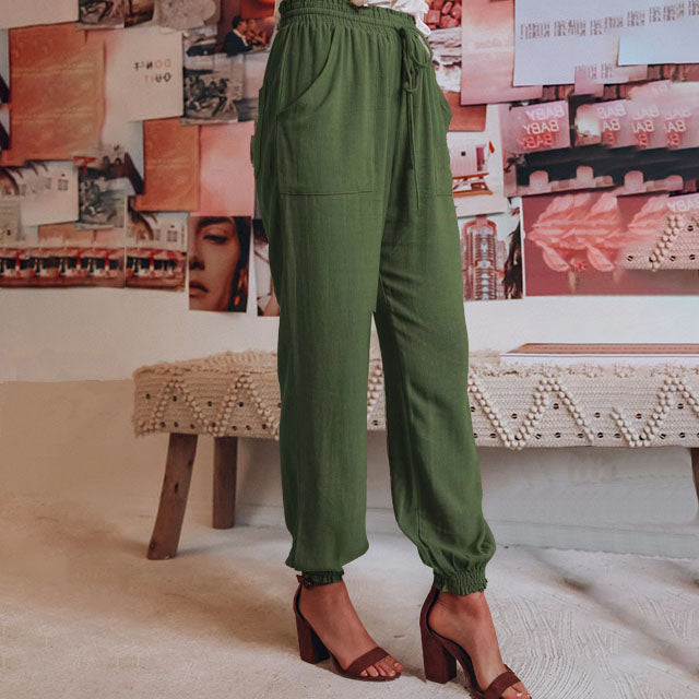 Luise | Elegant Trousers with Drawstring