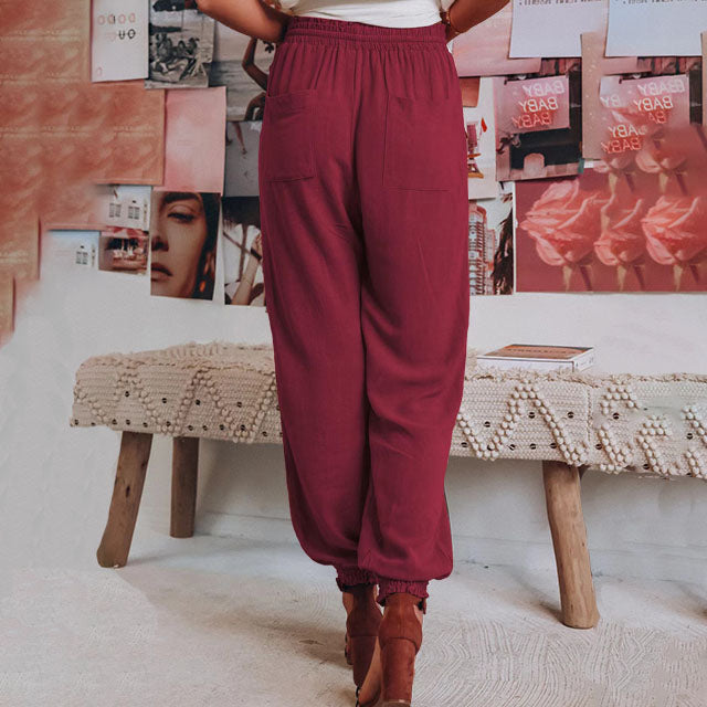 Luise | Elegant Trousers with Drawstring