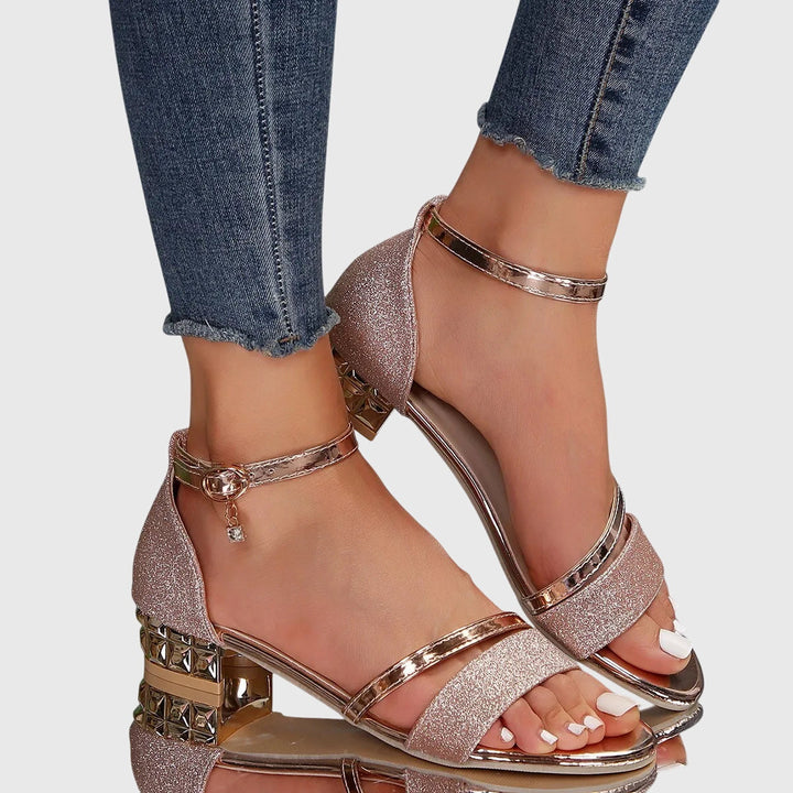 Sceirfhia - Comfort Luster Heels
