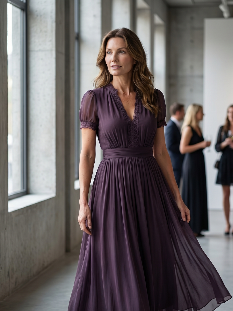 Elva - Dress Keyhole