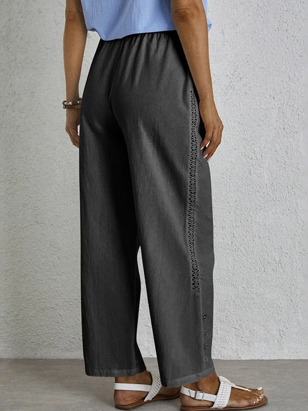 Sophie | Relaxed Trousers with Buttons