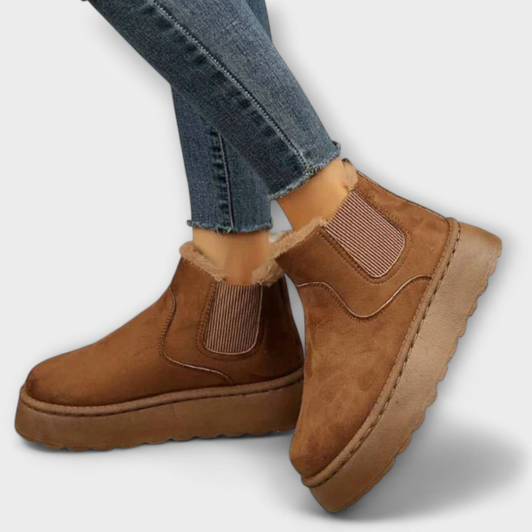 Zenzi - Schwarze Chelsea-Boots
