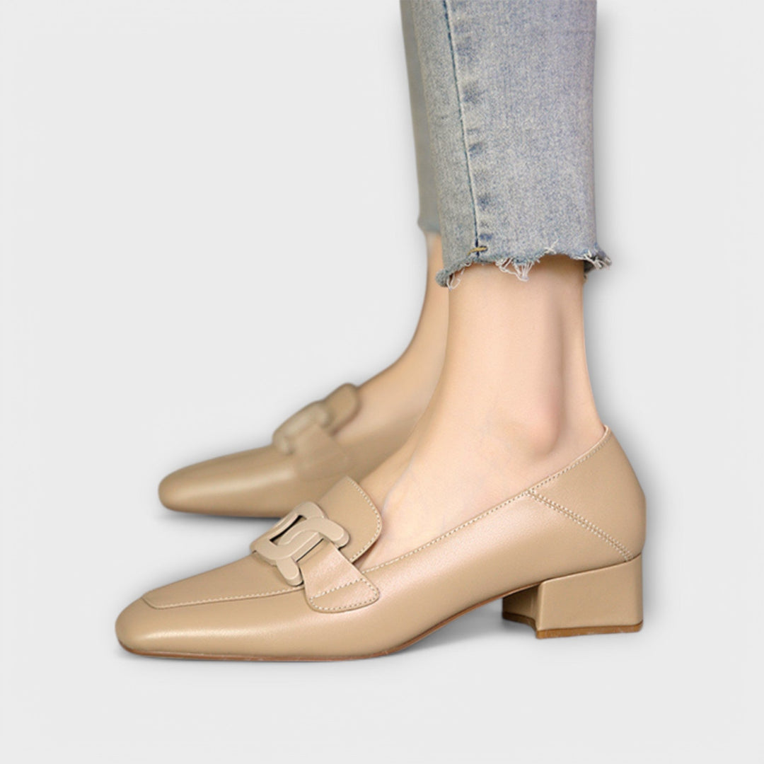 Sceircealla - Comfort Buckled Loafers