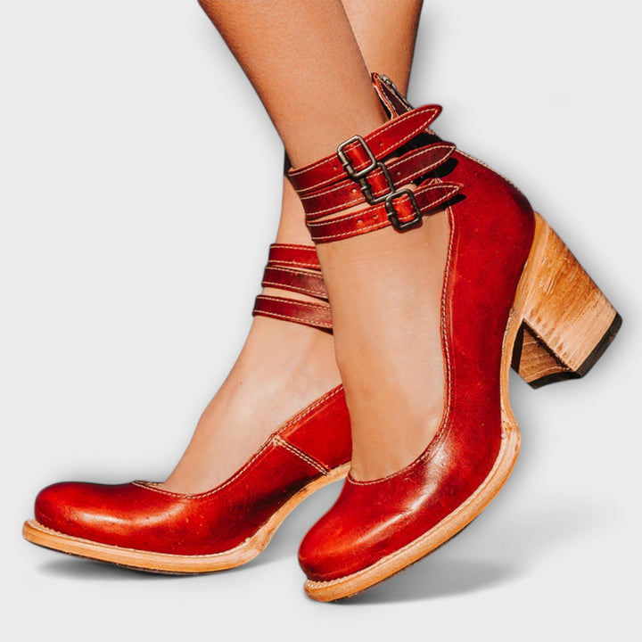 Oona | Women's Shoes with Triple Strap