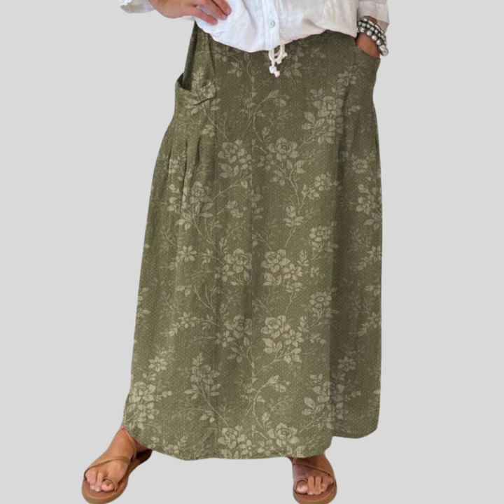 Johanna | Lightweight Printed Skirt