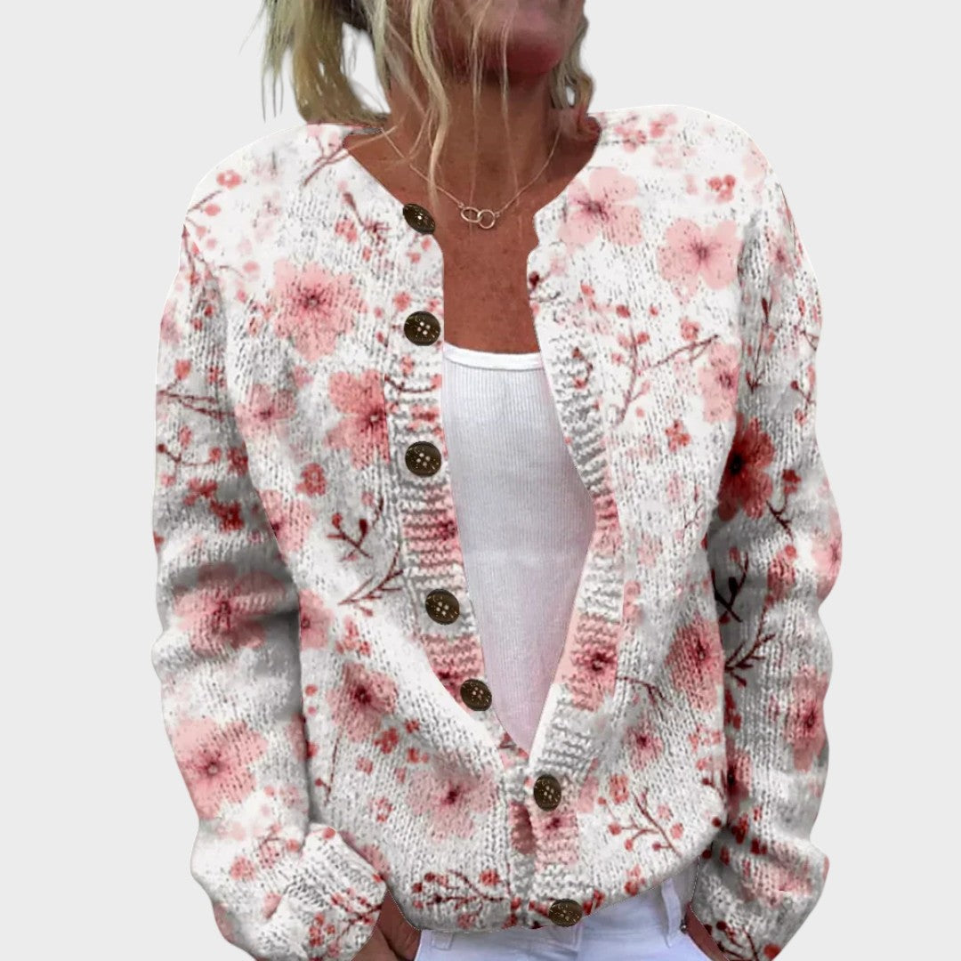Sofía - Autumn Floral Cardigan