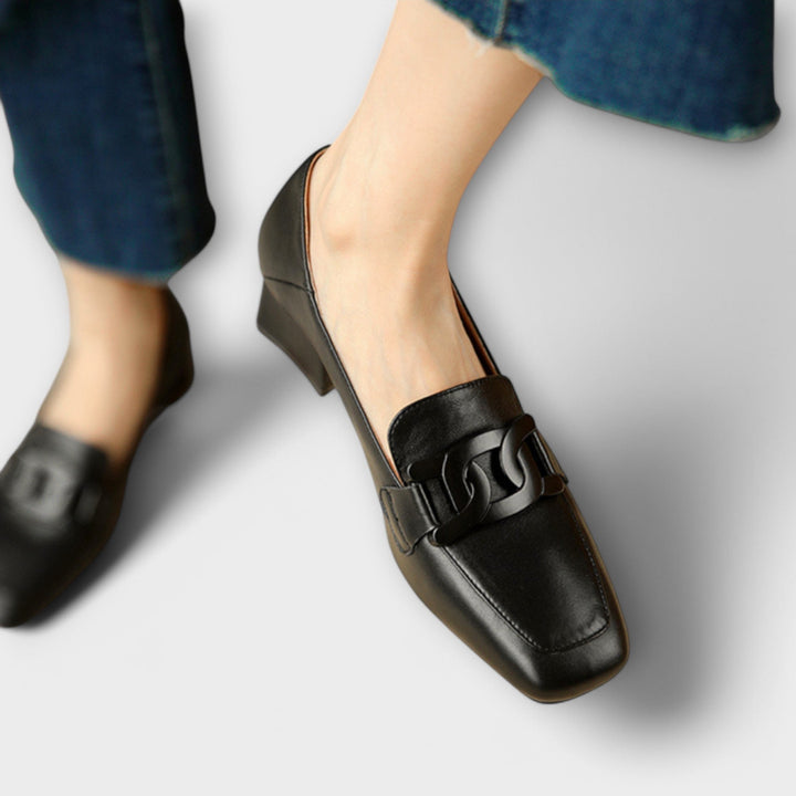 Sceircealla - Comfort Buckled Loafers