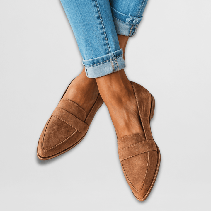Helen – Soft Suede Orthopaedic Slippers