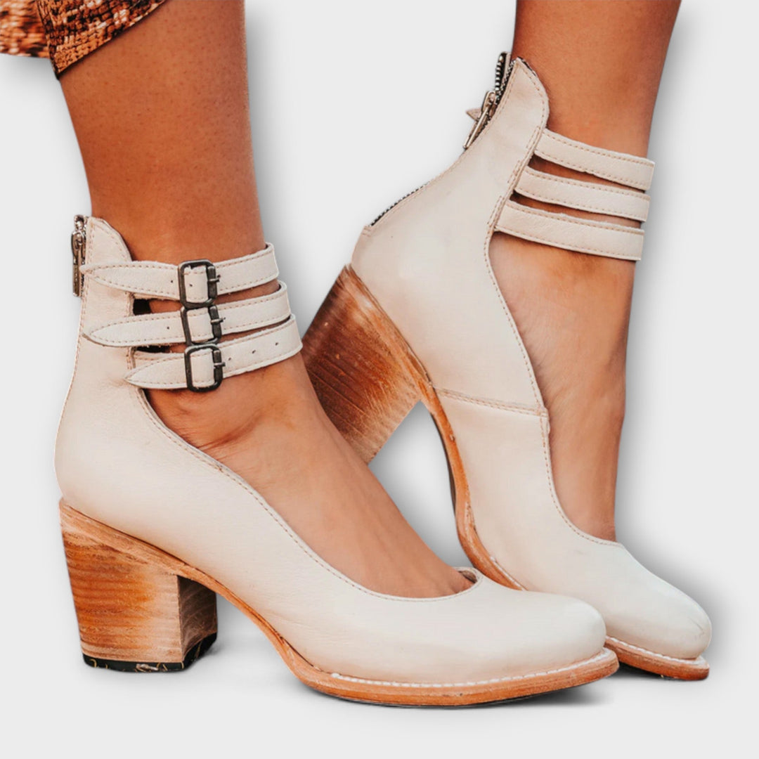 Oona | Women's Shoes with Triple Strap