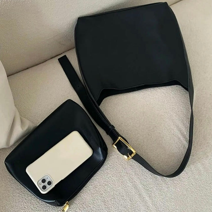 Pamela™ | Elegant Faux Leather Handbag