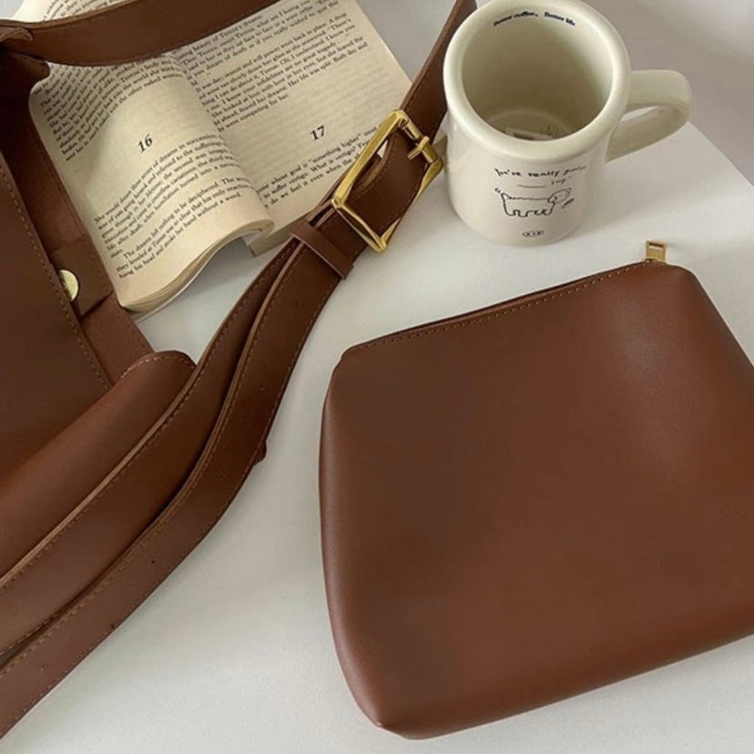 Pamela™ | Elegant Faux Leather Handbag