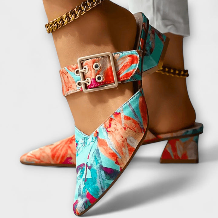 Doirdhonn - Comfort Twotone Heels