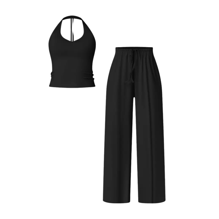 RORY™ – Active Crop Tank & Wide Leg Set
