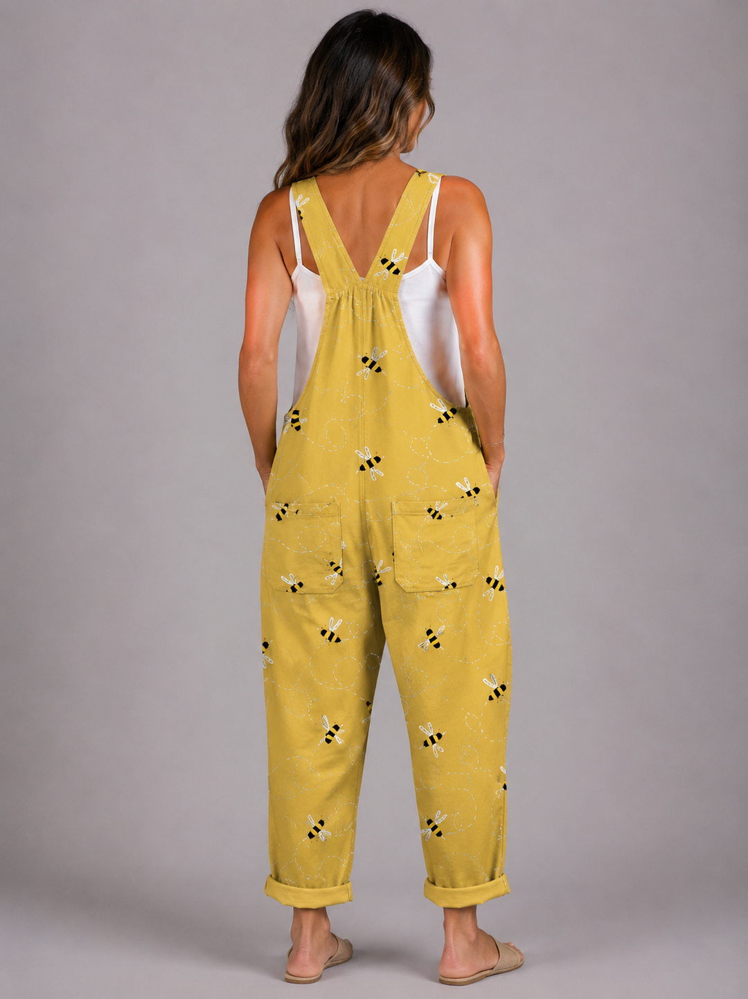 Alice - Bee-Printed Jumpsuit