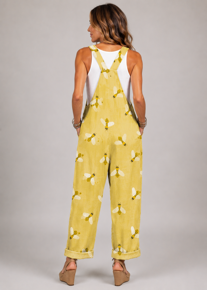 Roisin - Vintage dragonfly print jumpsuit
