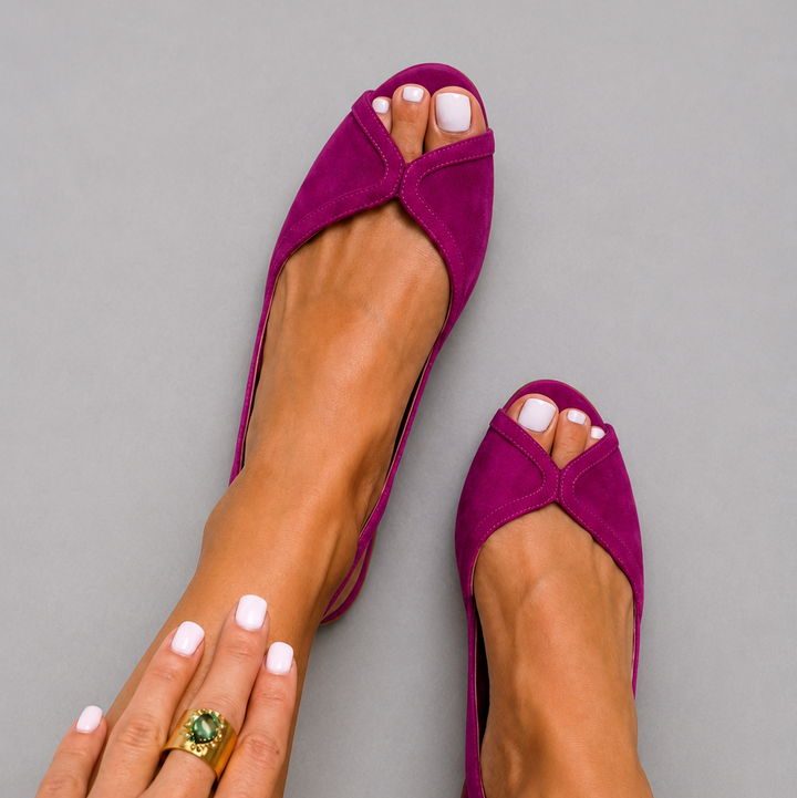 Aine - Fuchsia Summer Sandals