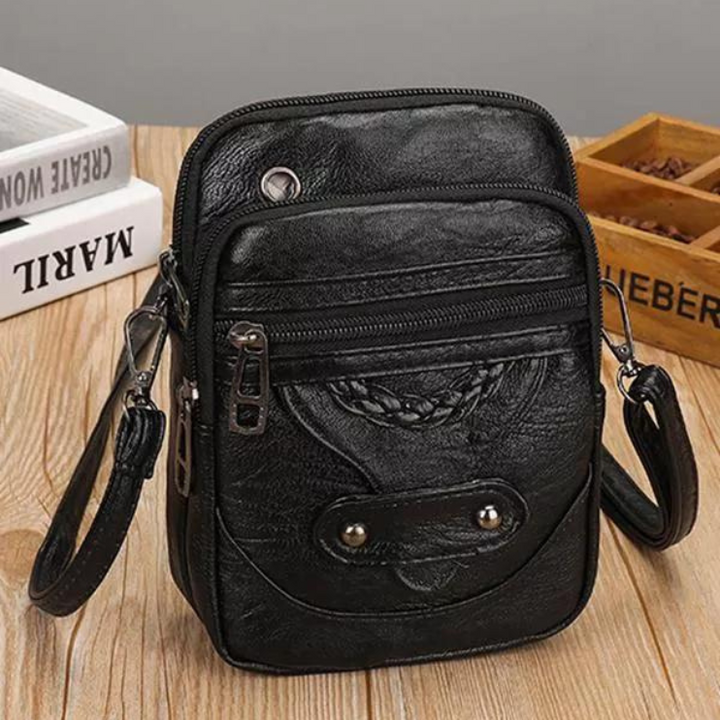 Clare™ | Structured Vegan Leather Handbag