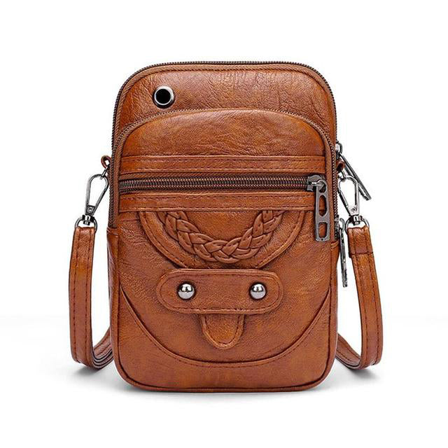 Clare™ | Structured Vegan Leather Handbag