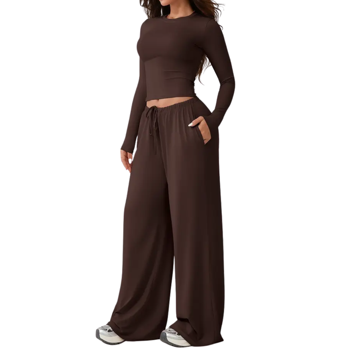WREN™ – Soft Drawstring Loungewear Pajama Set