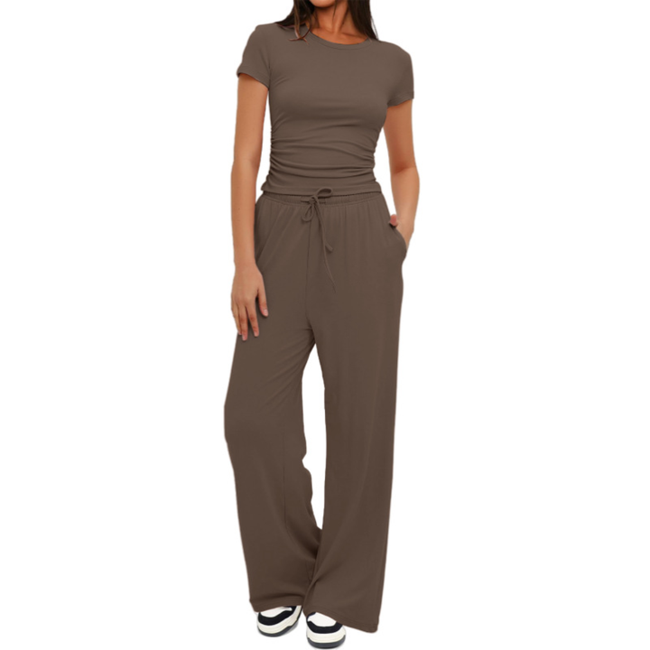 WINNIE™ – Cozy Solid Lounge Two-Piece Set