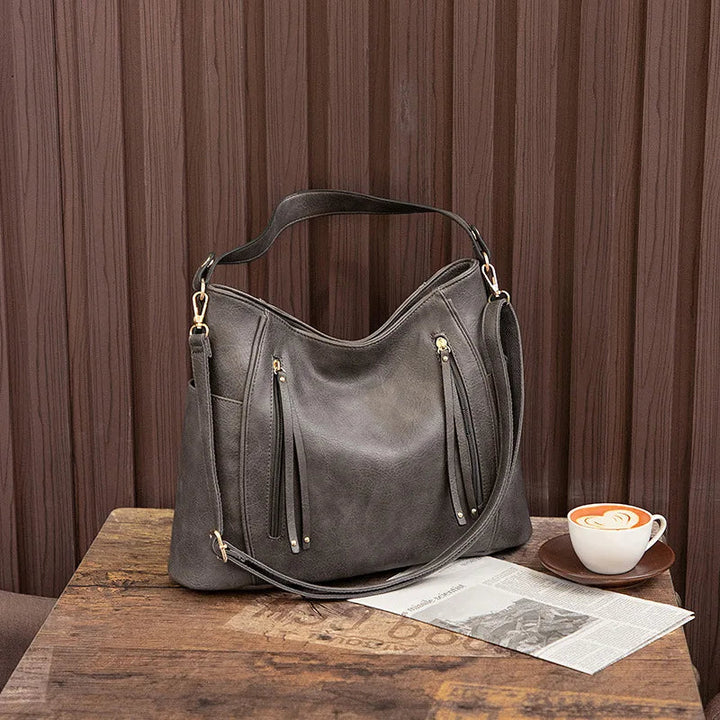 Anita™ | Vegan Leather Fringe Bag