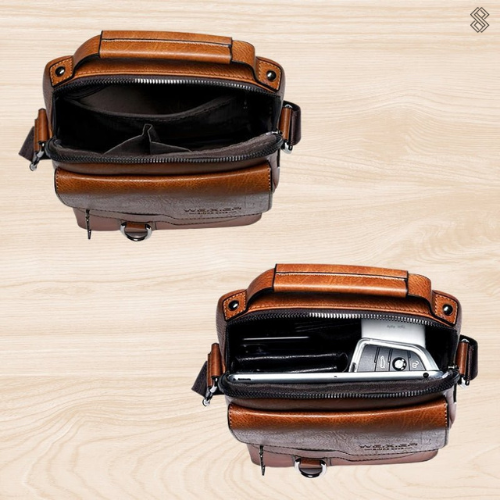 Rachel™ | Practical Vegan Leather Handbag