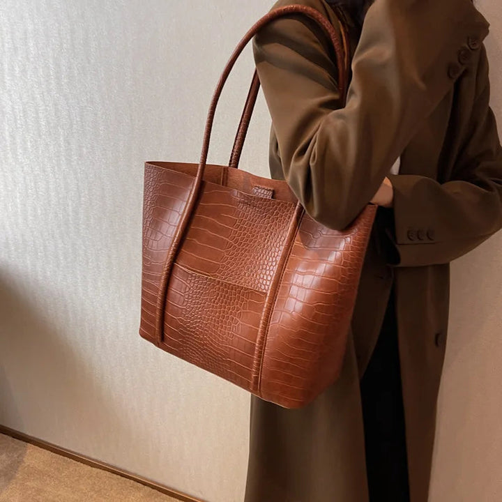 Jennifer™ | Elegant Vegan Leather Shoulder Bag