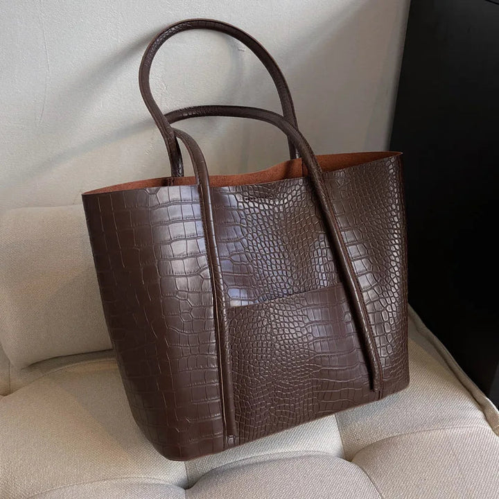 Jennifer™ | Elegant Vegan Leather Shoulder Bag