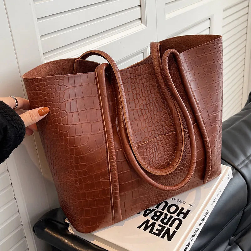 Jennifer™ | Elegant Vegan Leather Shoulder Bag
