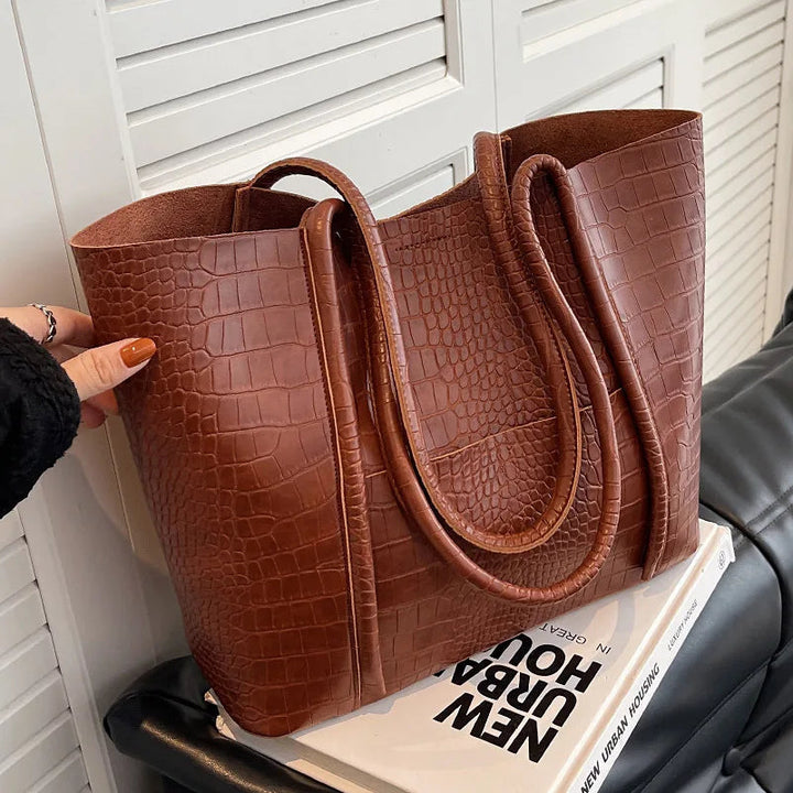 Jennifer™ | Elegant Vegan Leather Shoulder Bag