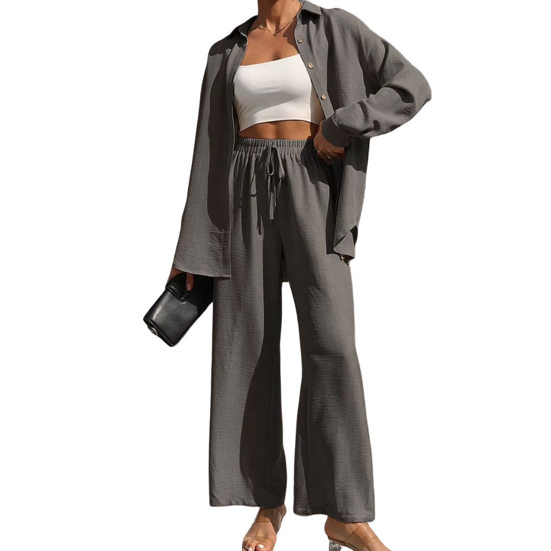 JUNIPER™ – Relaxed Drop Shoulder Two-Piece Set