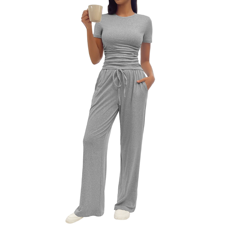 WINNIE™ – Cozy Solid Lounge Two-Piece Set