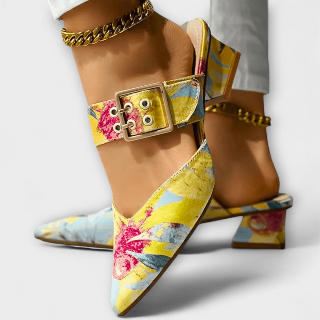 Doirdhonn - Comfort Twotone Heels