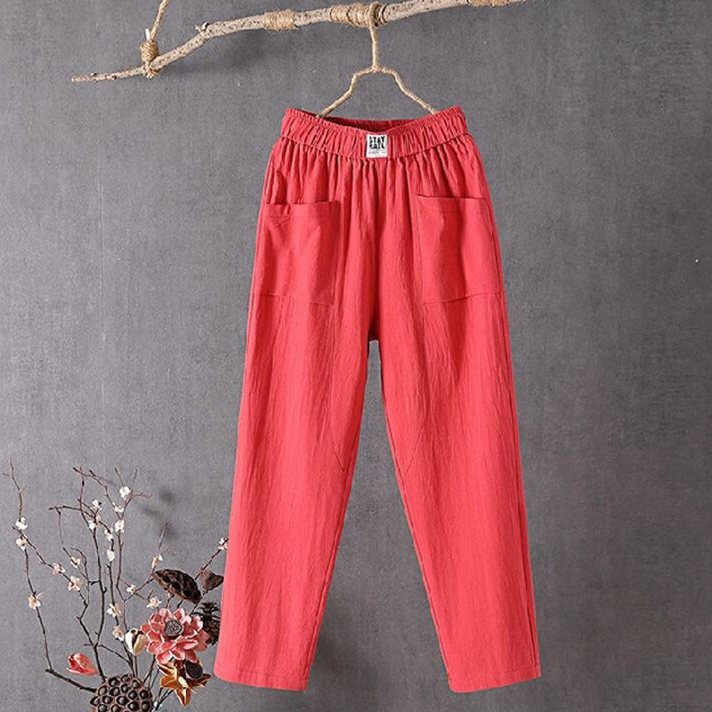 Theresa | Relaxed Trousers with Pockets