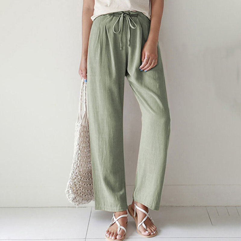 Greta | Relaxed Trousers with Drawstring